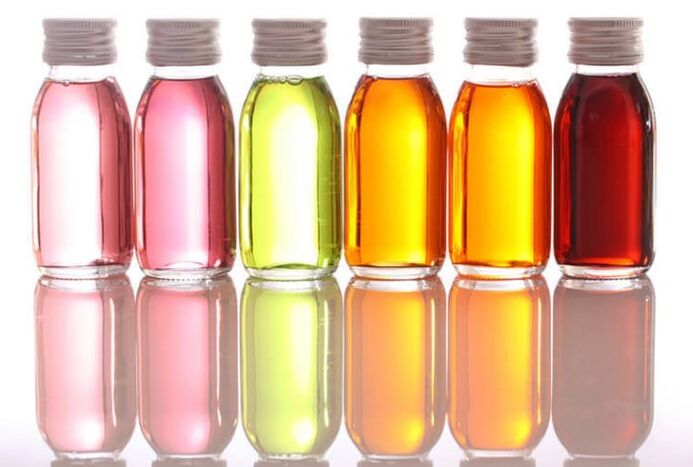 Aceites de las venas varicosas